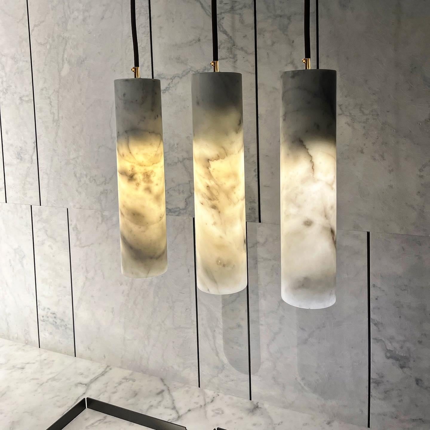 Alvara Stone Cluster Pendant