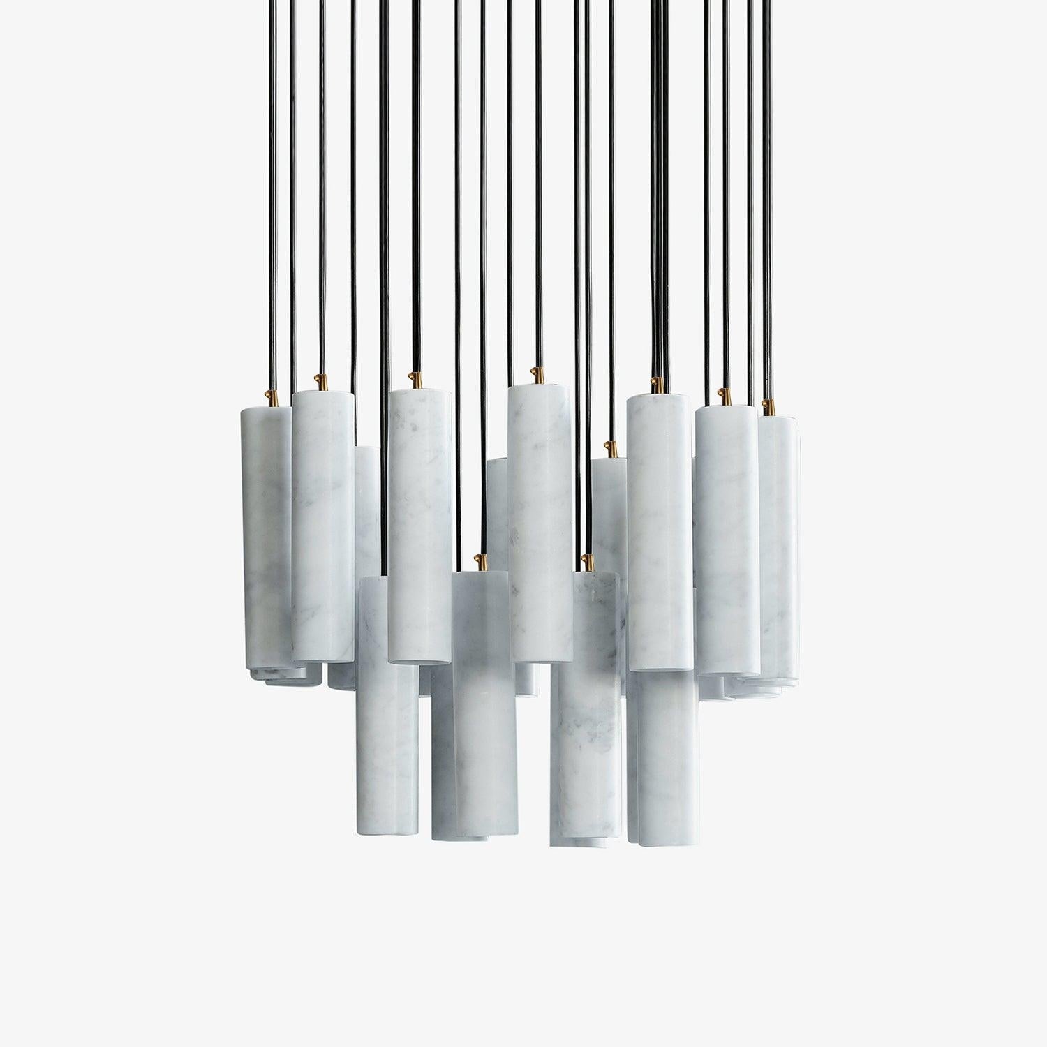 Alvara Stone Cluster Pendant