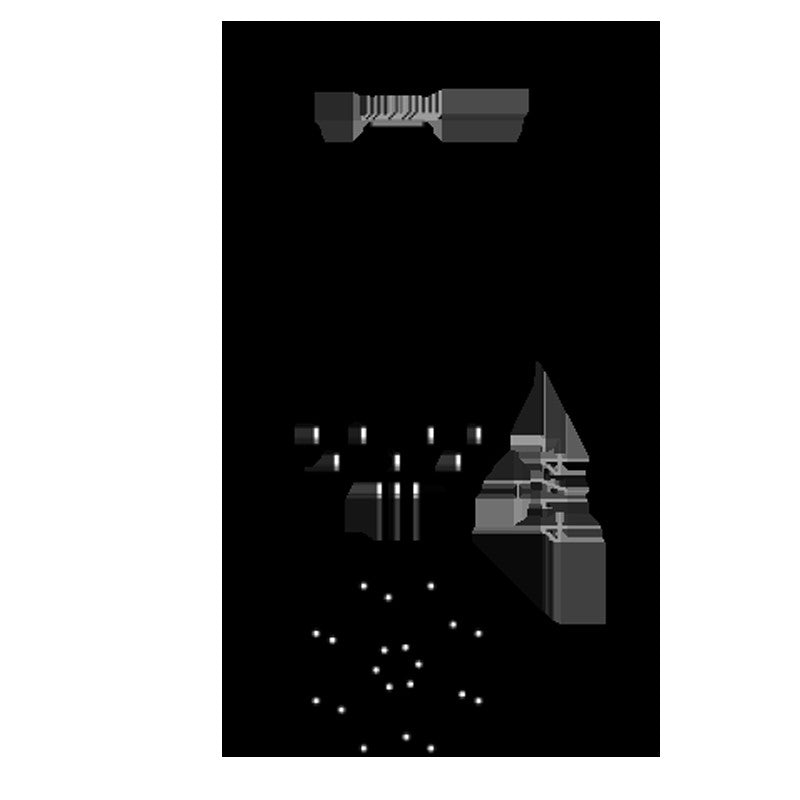 Architectural Wireframe LED Statement Chandelier