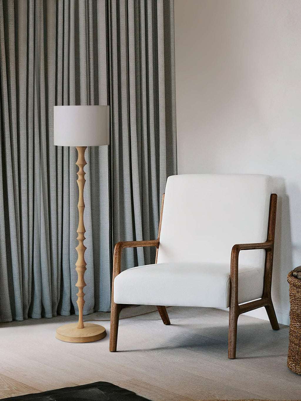 Arden Wood Floor Lamp