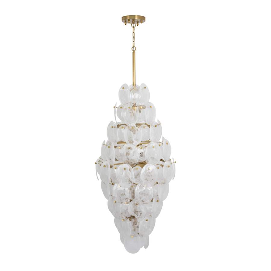 Artcraft Lighting Lily 15 Light 29" Wide Abstract Waterfall Chandelier