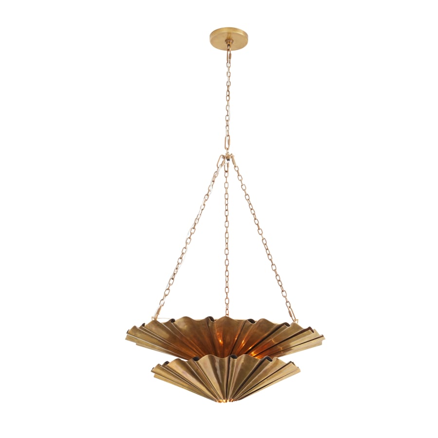 Arteriors Katya 9 Light 28" Wide Chandelier