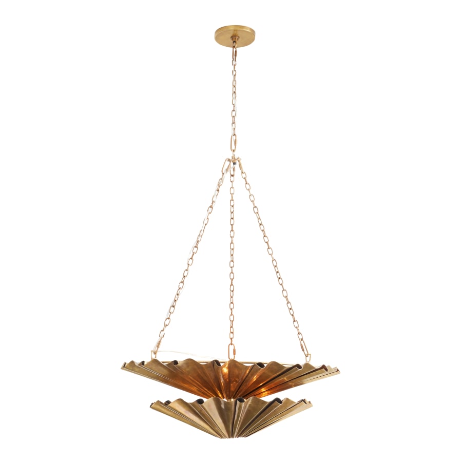 Arteriors Katya 9 Light 28" Wide Chandelier