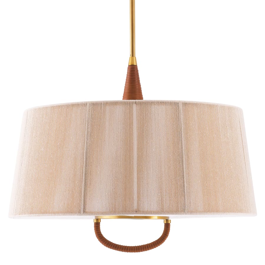 Arteriors Middlebury 6 Light 29" Wide Drum Chandelier