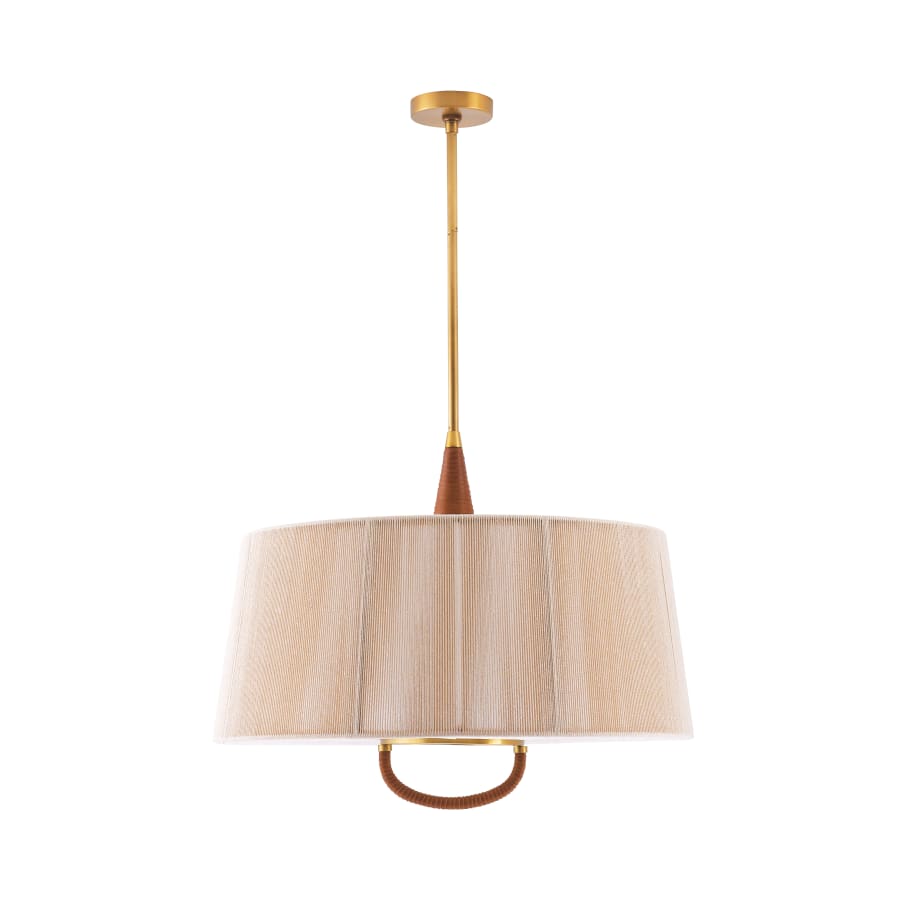 Arteriors Middlebury 6 Light 29" Wide Drum Chandelier