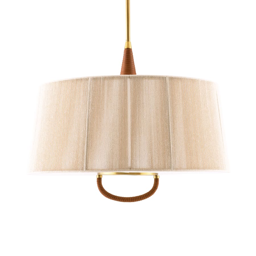 Arteriors Middlebury 6 Light 29" Wide Drum Chandelier