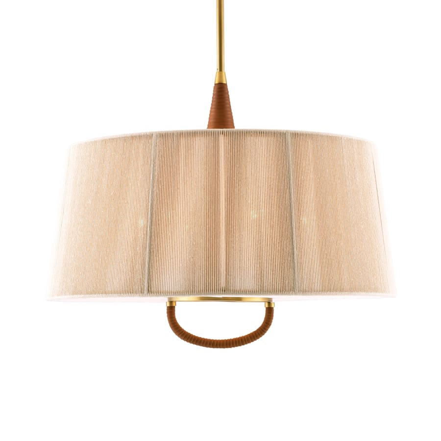Arteriors Middlebury 6 Light 29" Wide Drum Chandelier