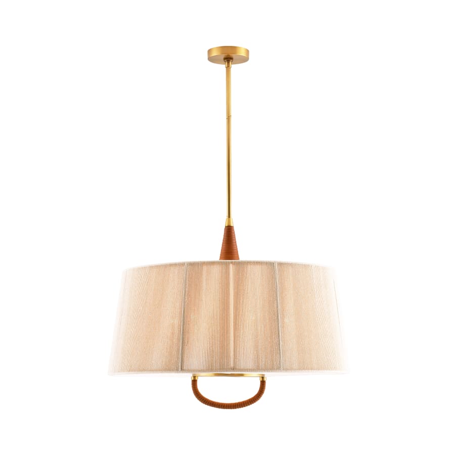 Arteriors Middlebury 6 Light 29" Wide Drum Chandelier