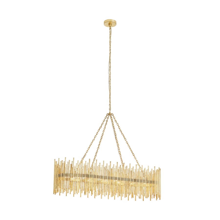Arteriors Prescott 10 Light 45" Wide Linear Chandelier