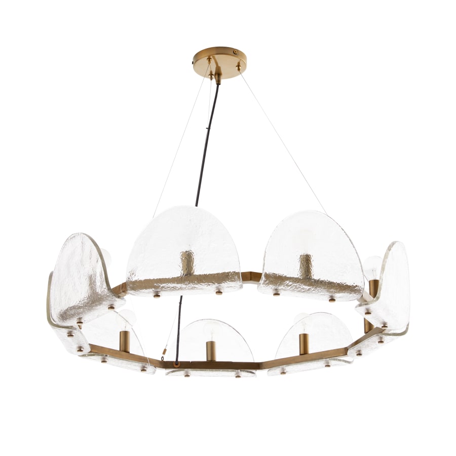 Arteriors Mendez 9 Light 29" Wide Ring Chandelier