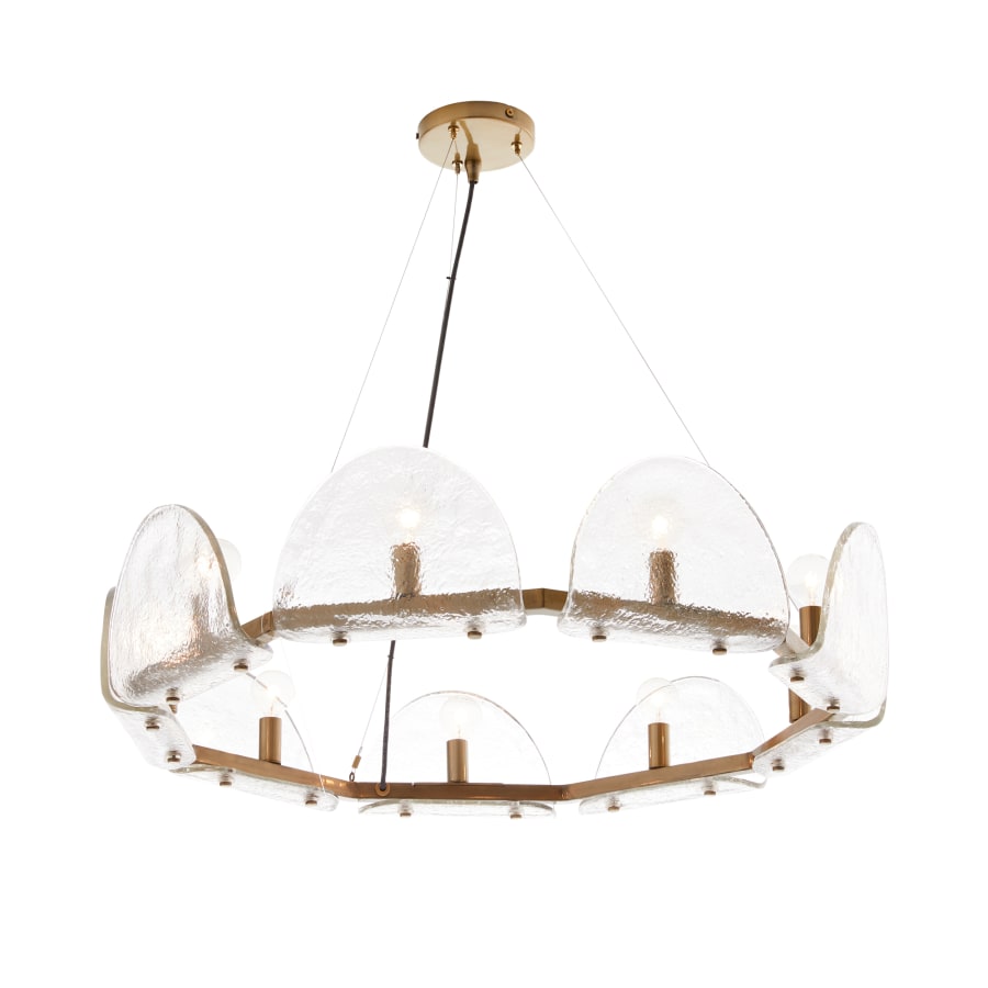 Arteriors Mendez 9 Light 29" Wide Ring Chandelier