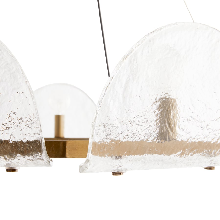Arteriors Mendez 9 Light 29" Wide Ring Chandelier