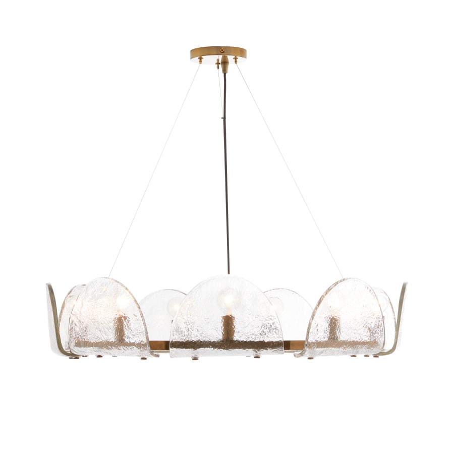 Arteriors Mendez 9 Light 29" Wide Ring Chandelier