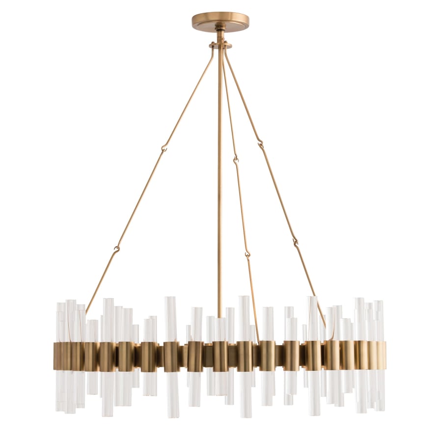 Arteriors Haskell 8 Light 34" Wide Ring Chandelier