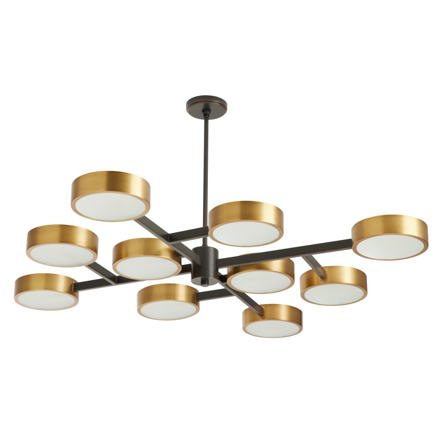 Arteriors Linus 10 Light 55" Wide Chandelier