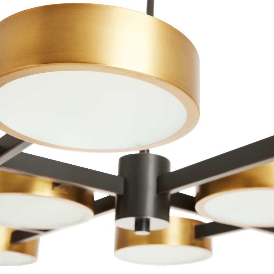 Arteriors Linus 10 Light 55" Wide Chandelier