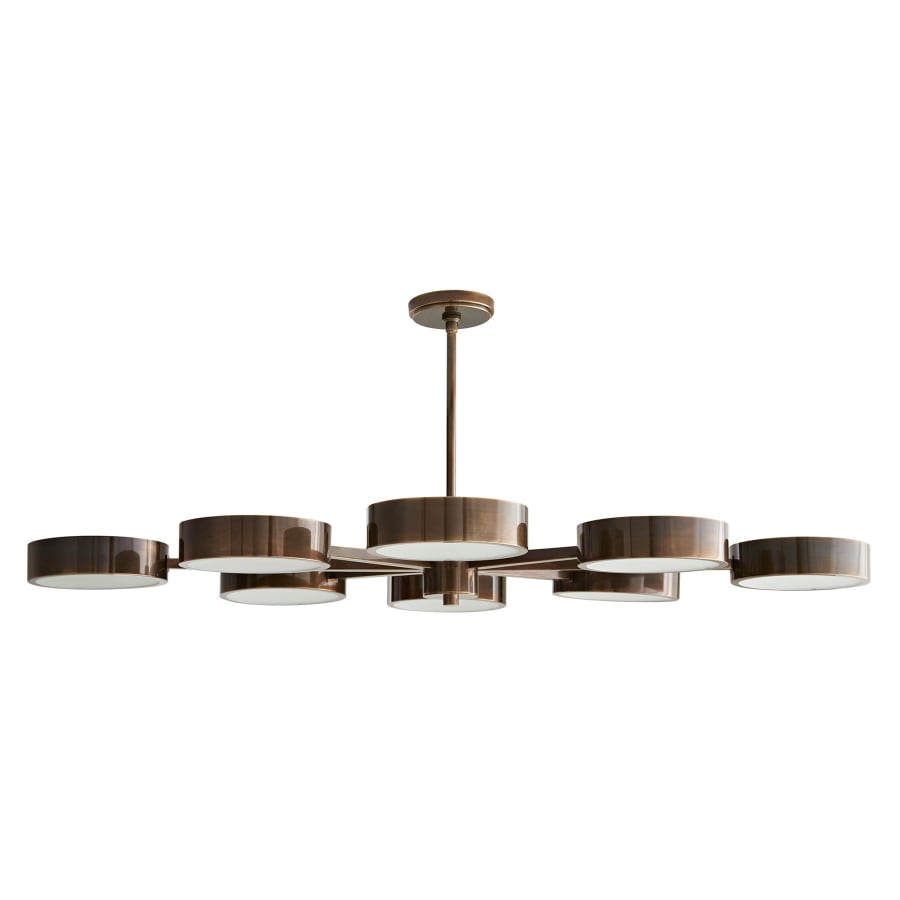 Arteriors Linus Starburst 8 Light 52" Wide Chandelier