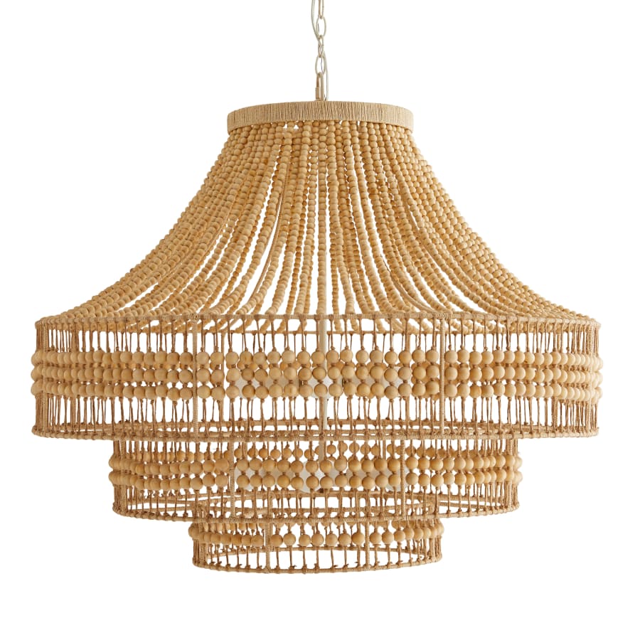 Arteriors Tulane 8 Light 35" Wide Beaded Chandelier