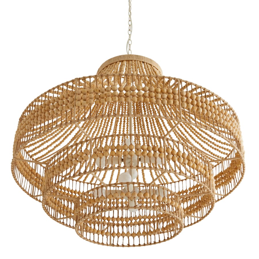 Arteriors Tulane 8 Light 35" Wide Beaded Chandelier