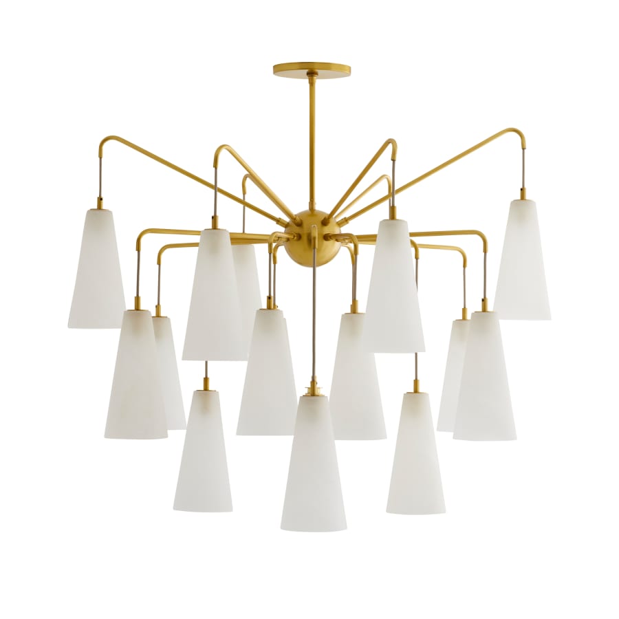 Arteriors Mika 18 Light 41" Wide Chandelier