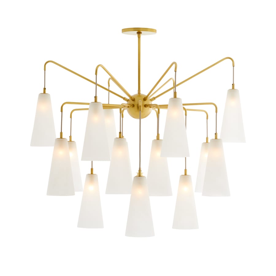Arteriors Mika 18 Light 41" Wide Chandelier