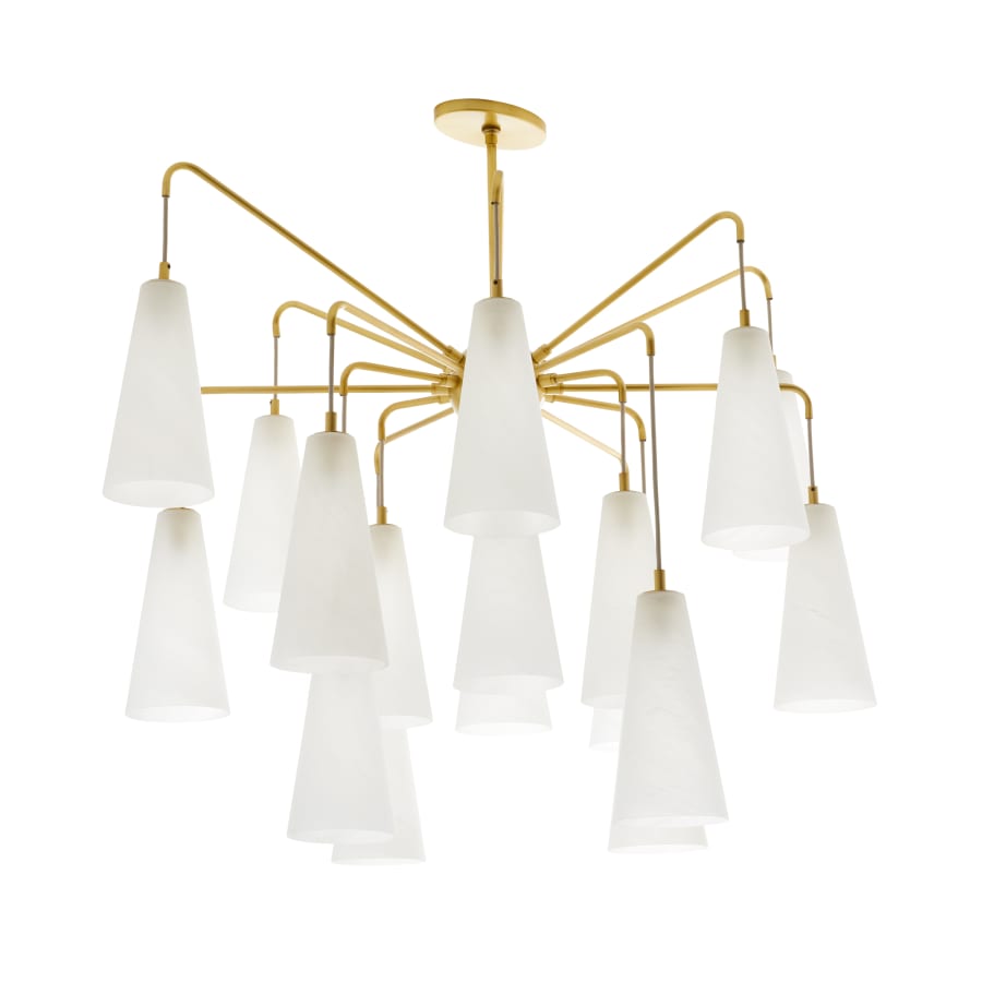 Arteriors Mika 18 Light 41" Wide Chandelier