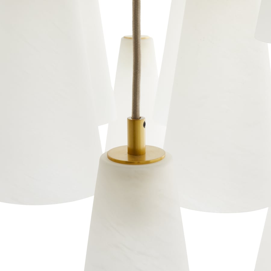 Arteriors Mika 18 Light 41" Wide Chandelier