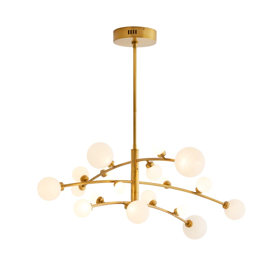 Arteriors Maser 18 Light 45" Wide LED Chandelier