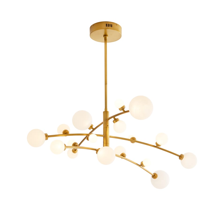 Arteriors Maser 18 Light 45" Wide LED Chandelier