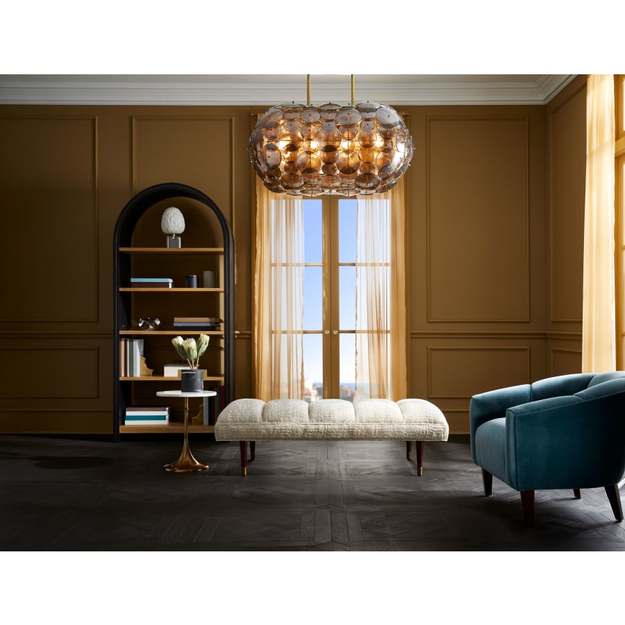 Arteriors Nebula 8 Light 42" Wide Linear Chandelier