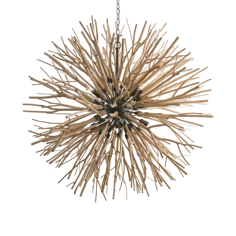 Arteriors Finch 8 Light 43" Wide Abstract Chandelier
