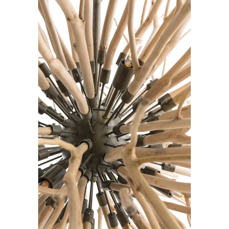 Arteriors Finch 8 Light 43" Wide Abstract Chandelier