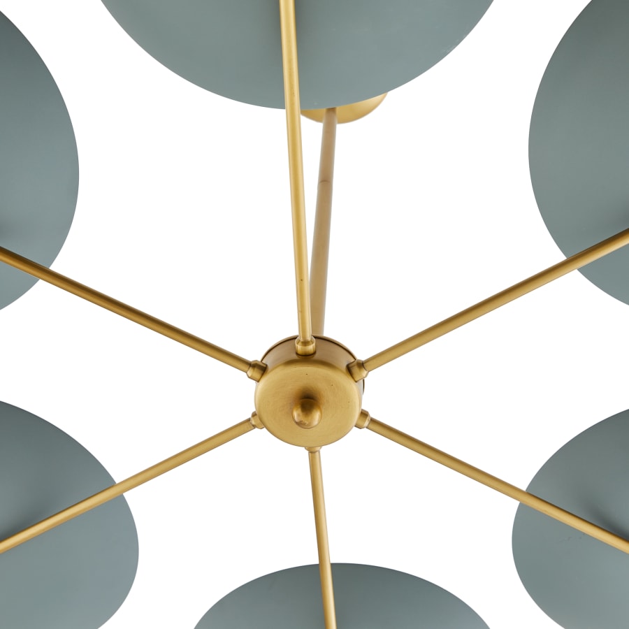 Arteriors Griffith 6 Light 40" Wide Commercial Chandelier