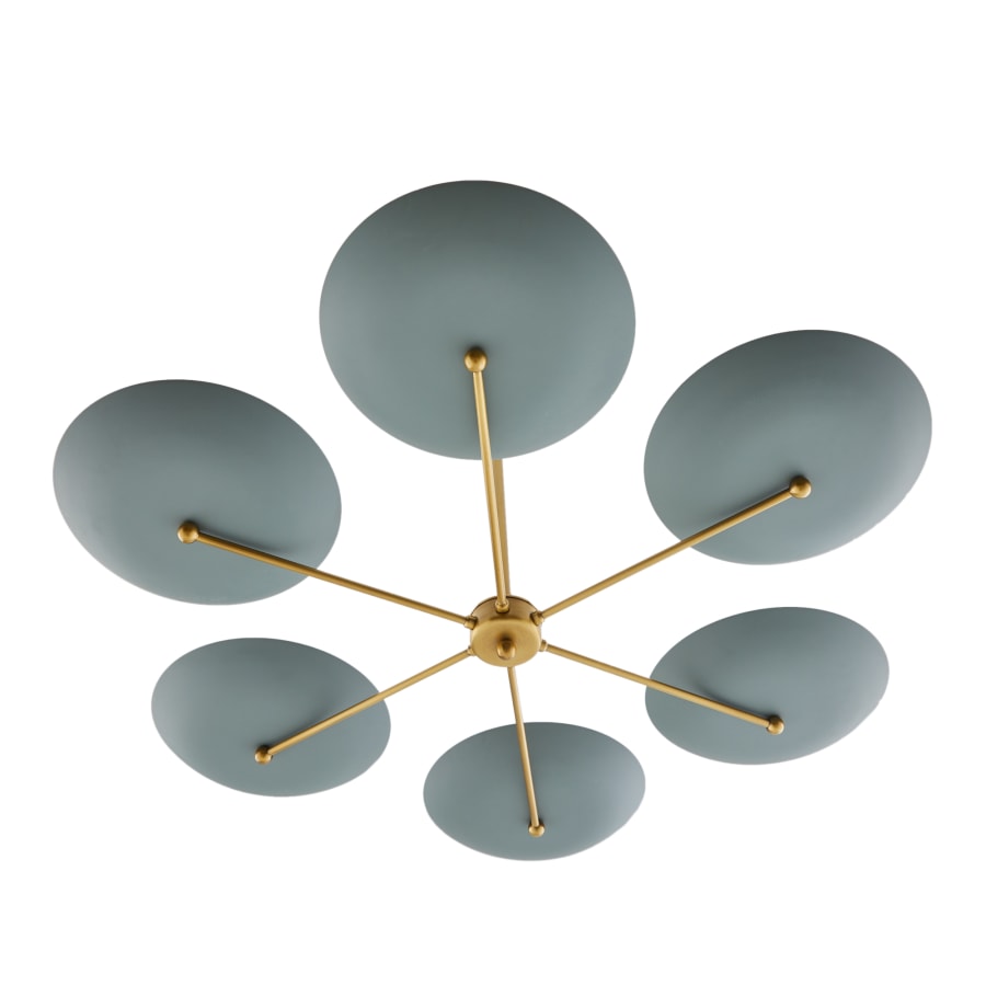 Arteriors Griffith 6 Light 40" Wide Commercial Chandelier