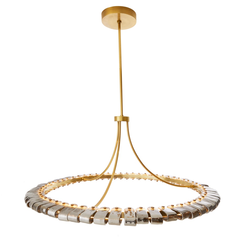 Arteriors Santorini 44" Wide LED Commercial Ring Chandelier
