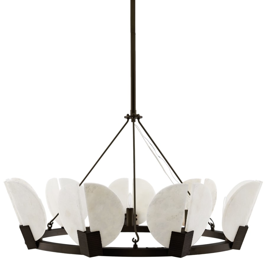 Arteriors Sierra 9 Light 40" Wide Commercial Ring Chandelier - English Bronze