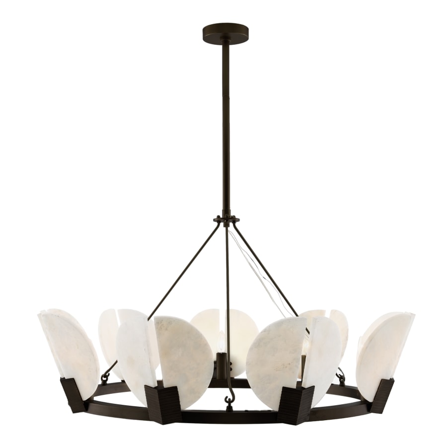 Arteriors Sierra 9 Light 40" Wide Commercial Ring Chandelier - English Bronze