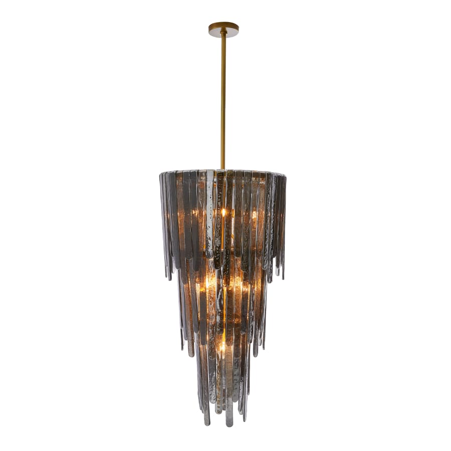 Arteriors Raine 7 Light 21" Wide Commercial Waterfall Chandelier