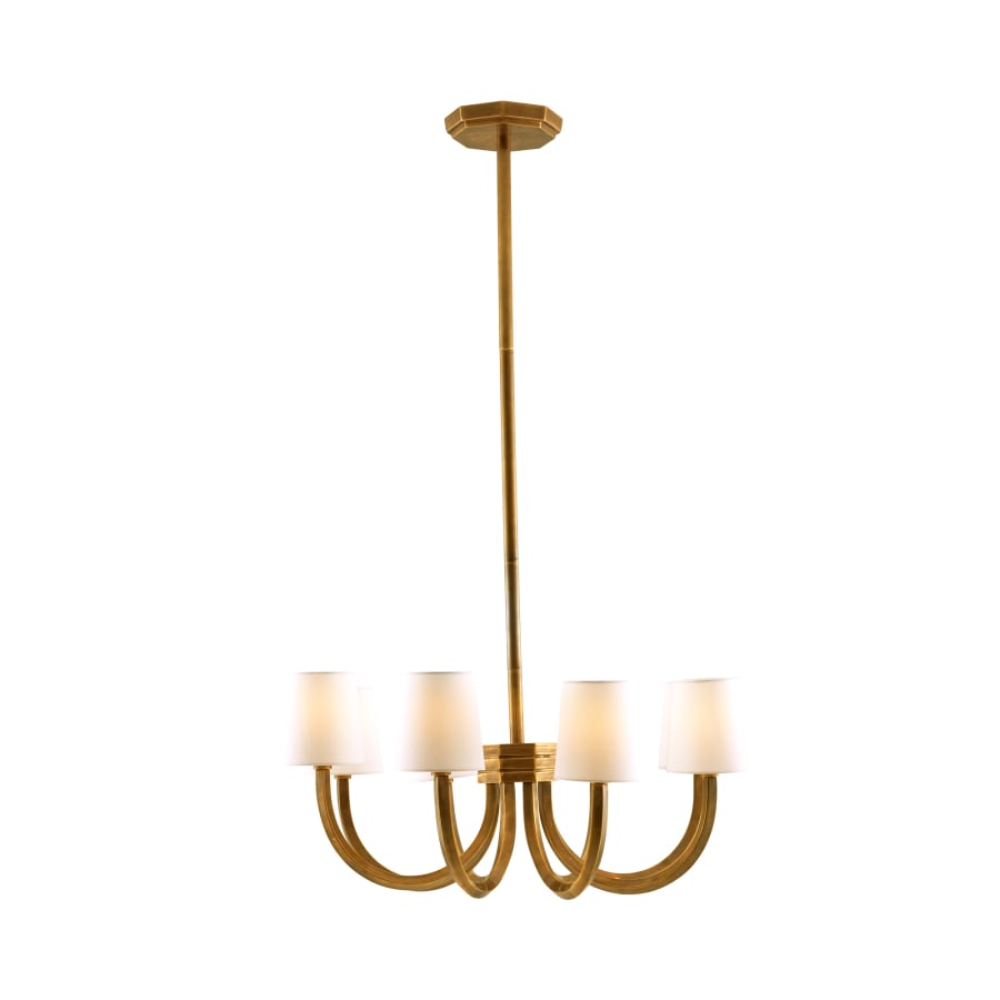 Arteriors Gaetano 8 Light 27" Wide Chandelier