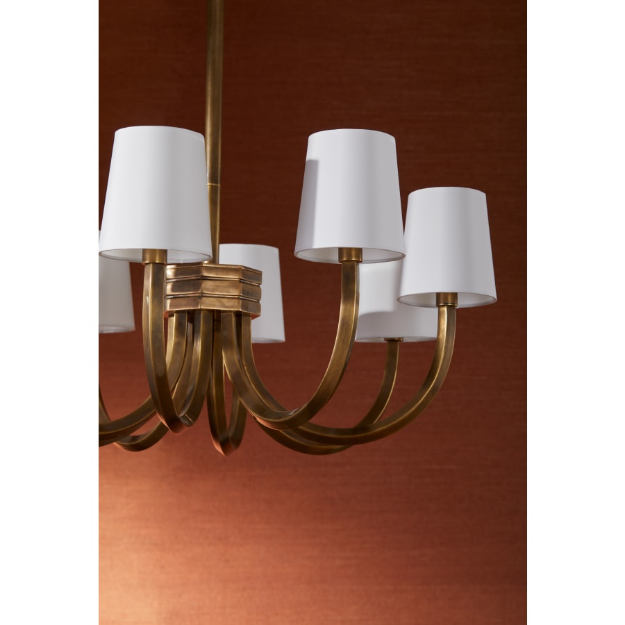 Arteriors Gaetano 8 Light 27" Wide Chandelier