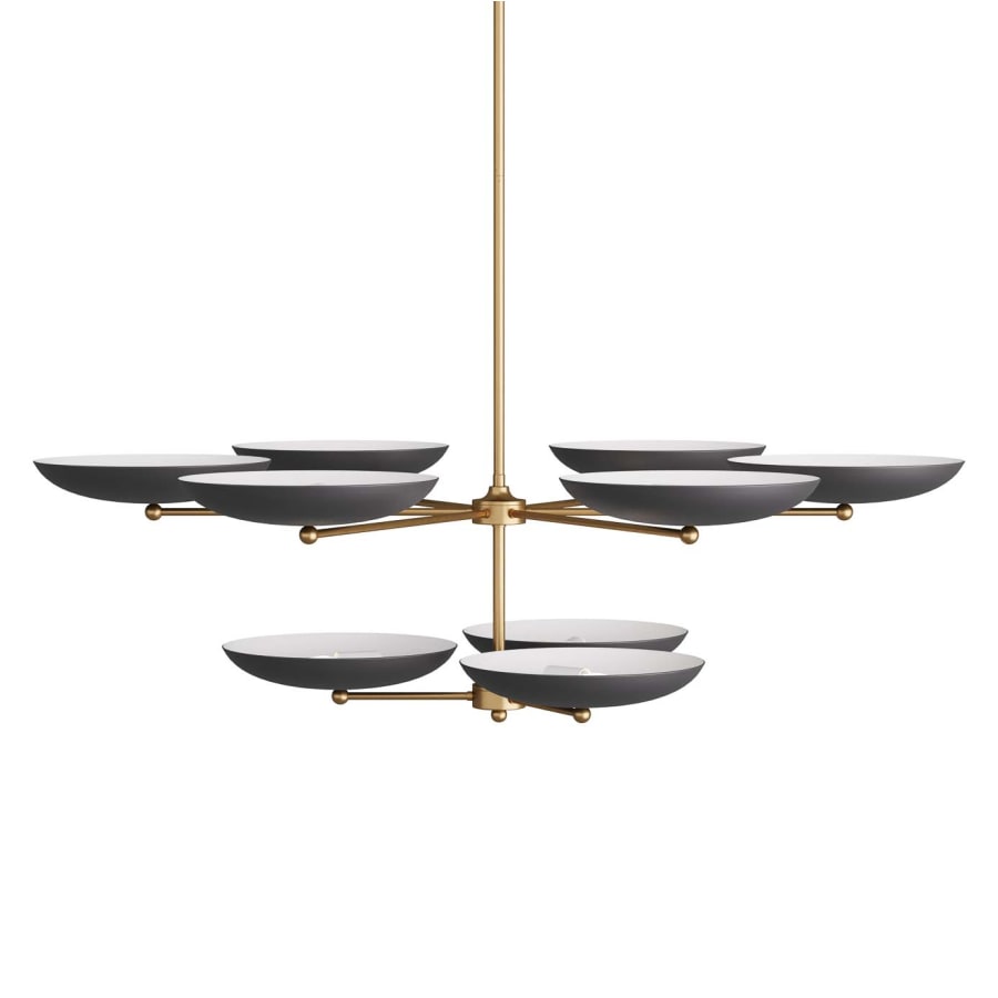 Arteriors Griffith 9 Light 52" Wide Chandelier