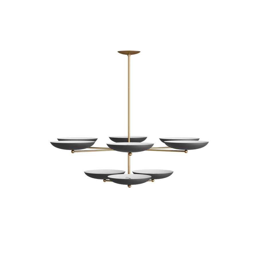 Arteriors Griffith 9 Light 52" Wide Chandelier