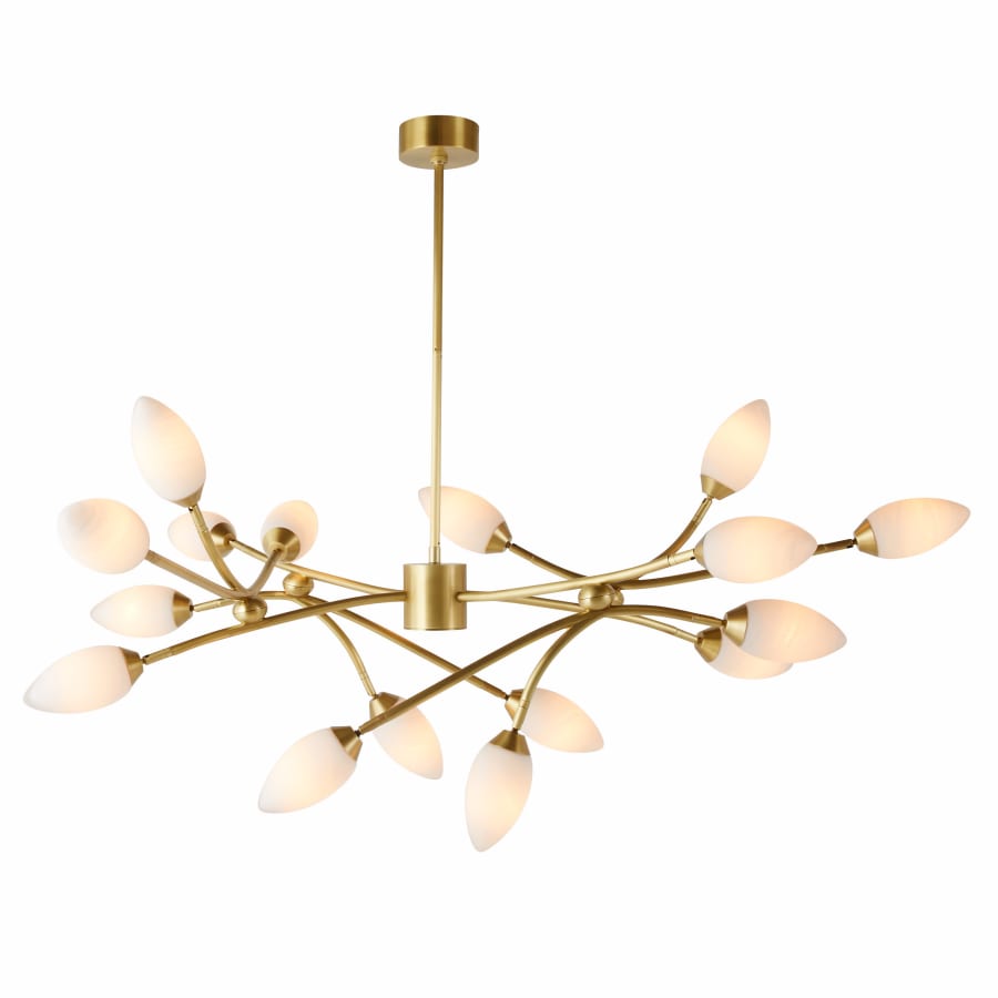Arteriors Ember 16 Light 34" Wide Candle Style Chandelier