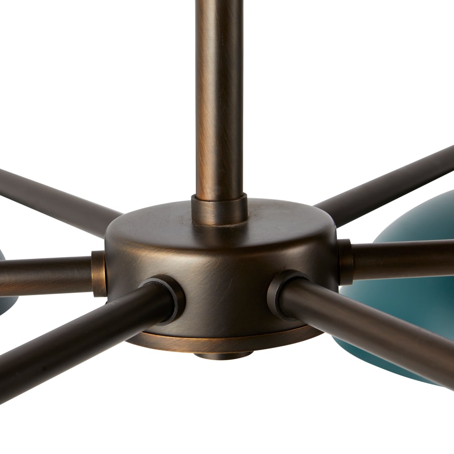 Arteriors Evansville 6 Light 42" Wide Chandelier