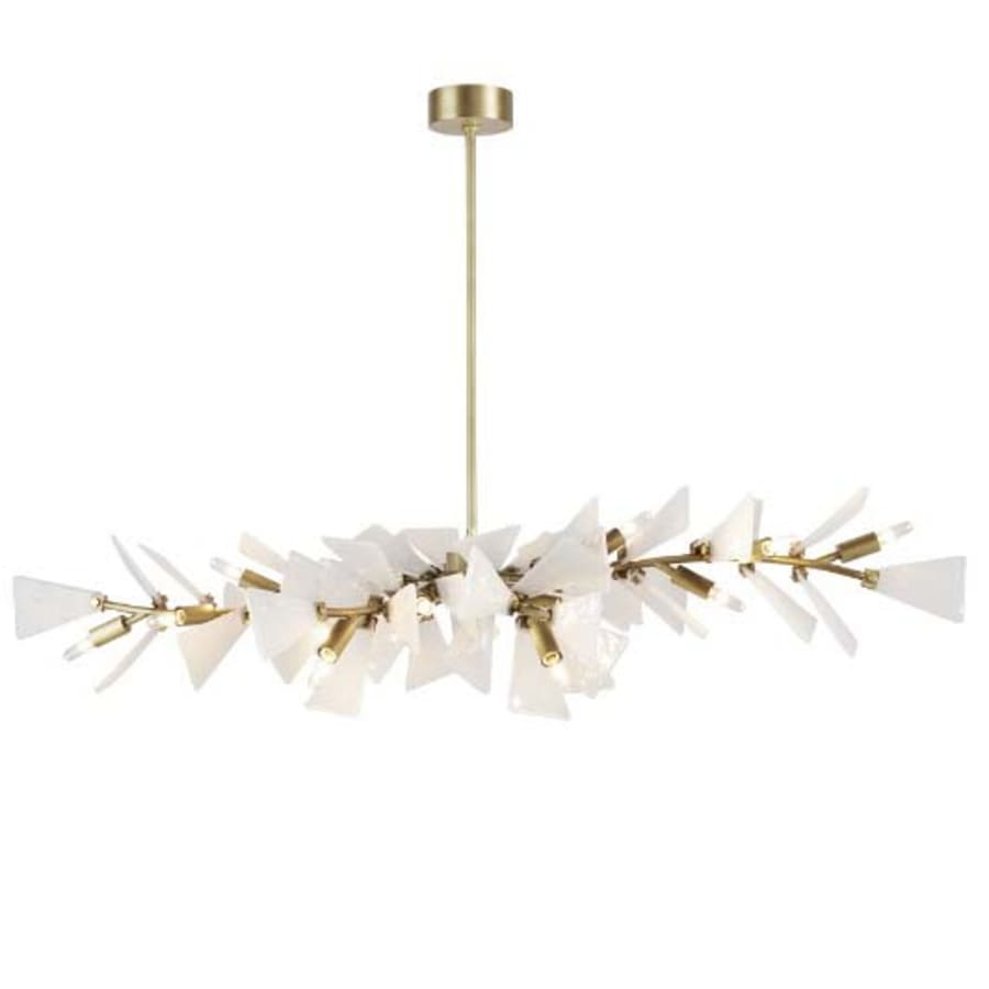 Arteriors Delmar 12 Light 58" Wide Linear Chandelier