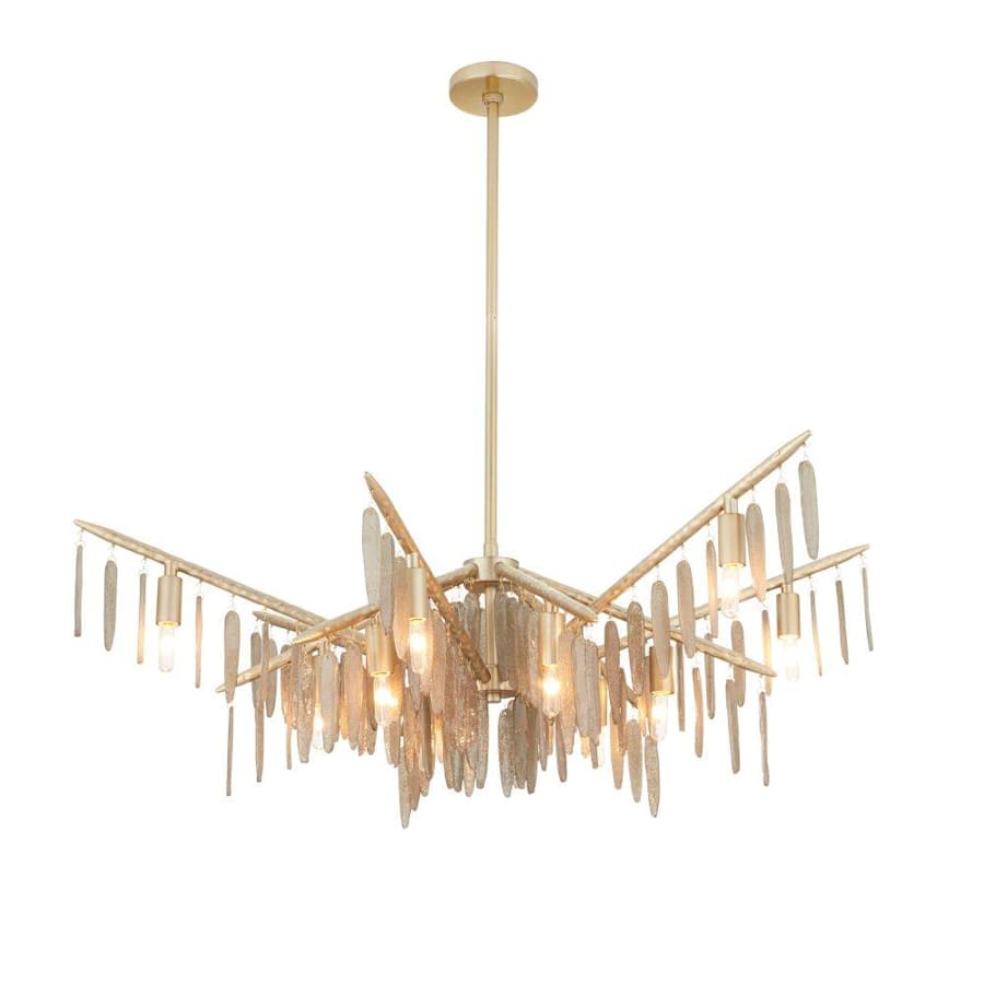 Arteriors Gia 12 Light 40" Wide Waterfall Chandelier