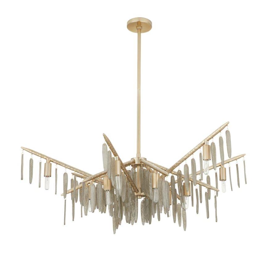 Arteriors Gia 12 Light 40" Wide Waterfall Chandelier