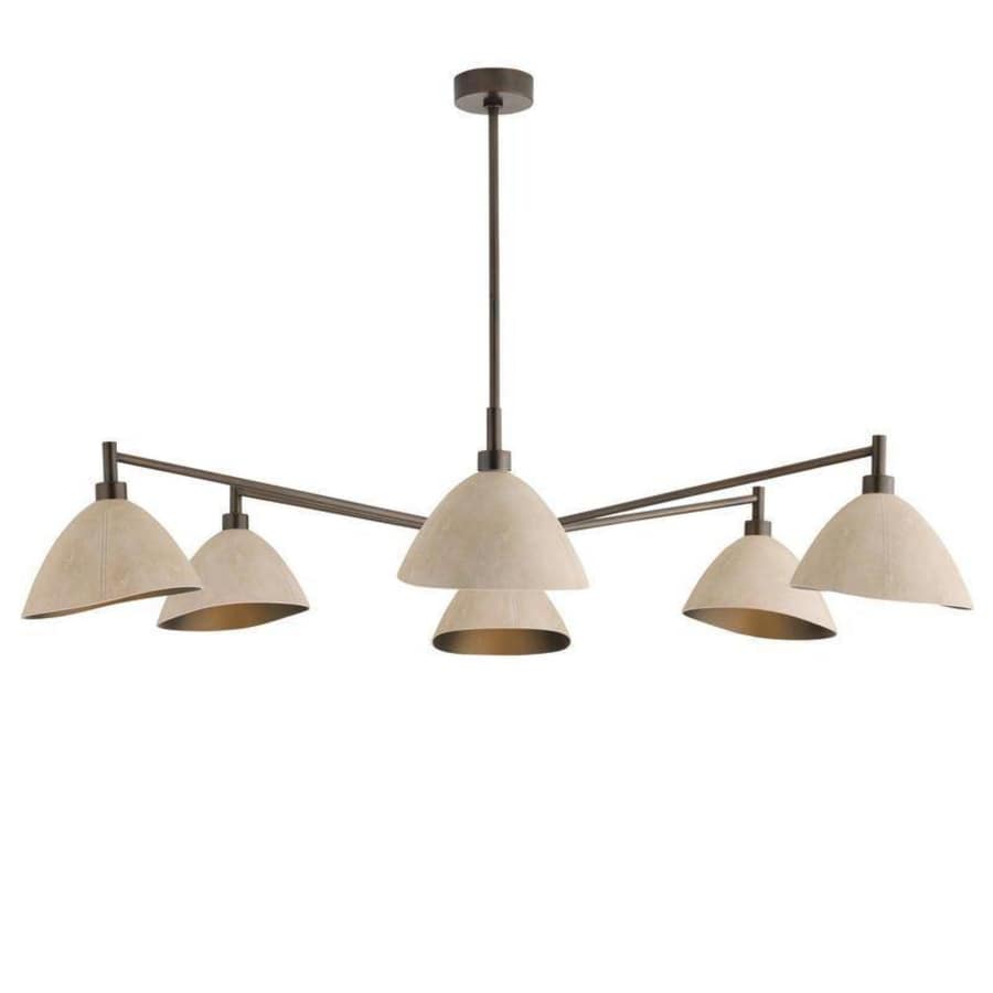 Arteriors Inlet 6 Light 53" Wide Chandelier