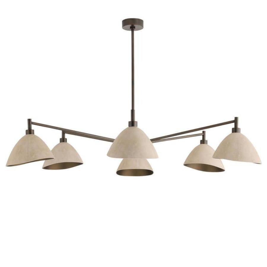 Arteriors Inlet 6 Light 53" Wide Chandelier