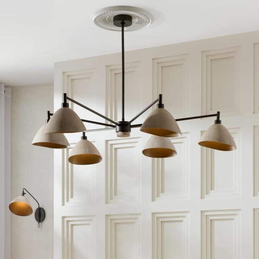 Arteriors Inlet 6 Light 53" Wide Chandelier